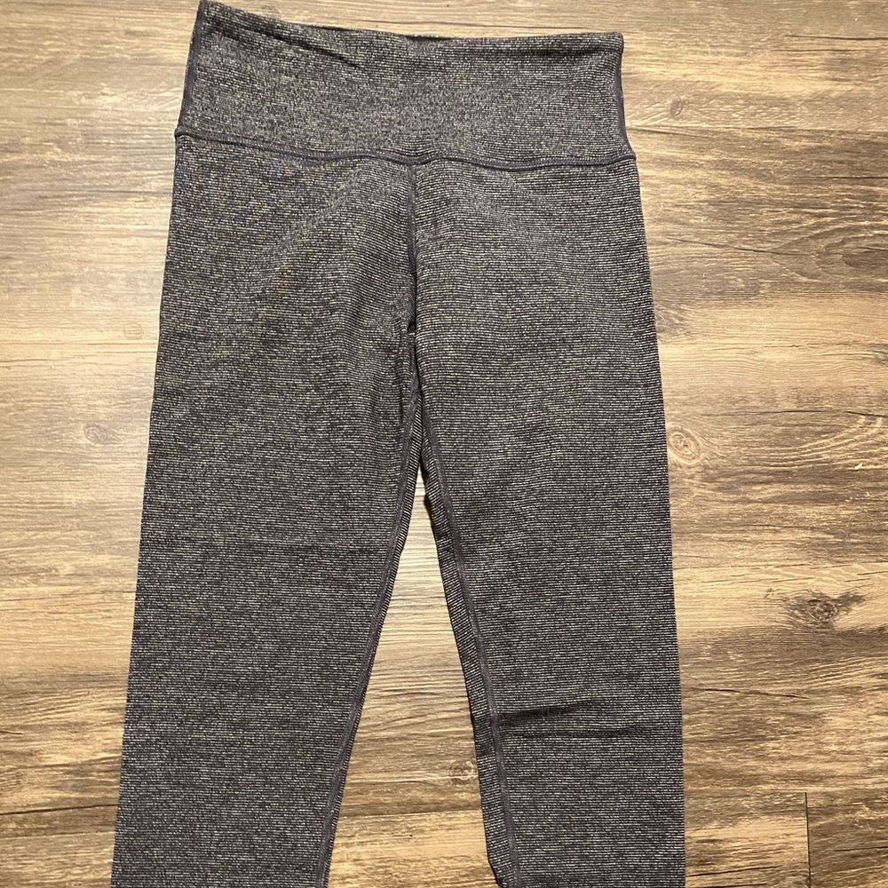 Lululemon Wunder Under Crop Wee Stripe Heathered - image 3